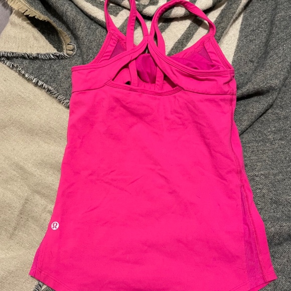 Lulu lemon pink workout tank top - Picture 2 of 2